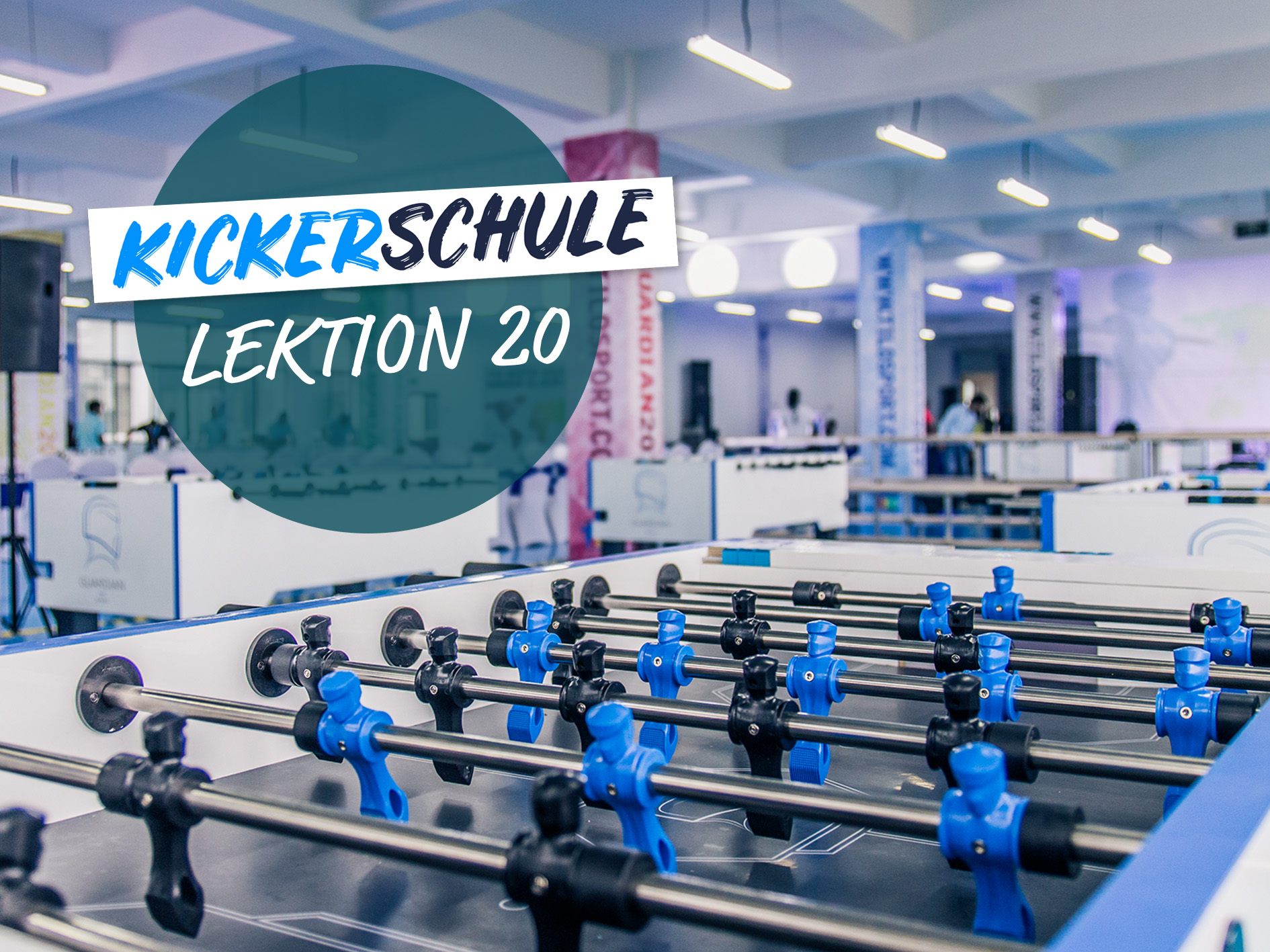 Kickerschule - Lektion 20: V-Stellung